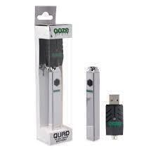 Quad Flex Temp Battery - Ghost White | Vaporizer