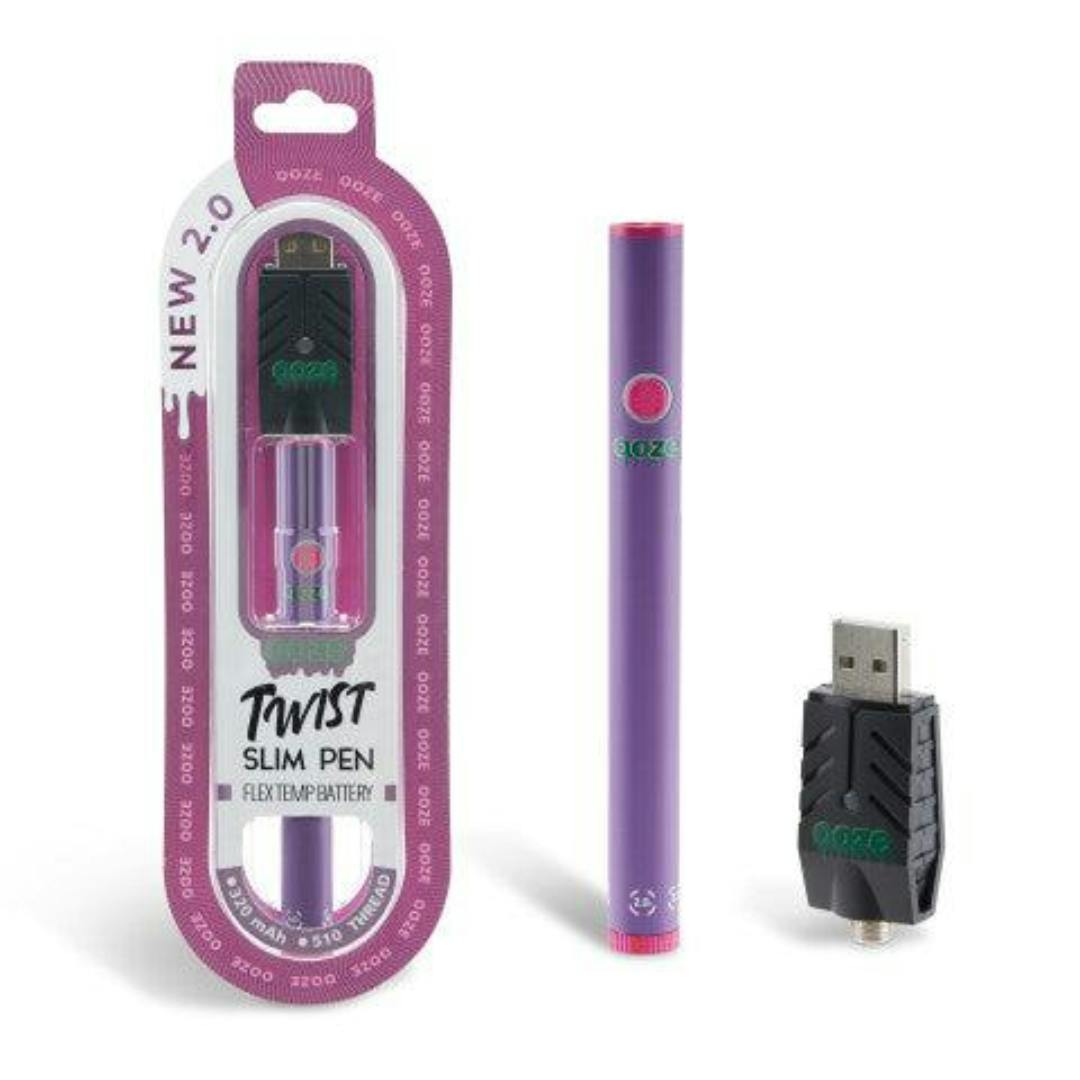 Ooze - Slim Twist Pen 2.0 - Ultra Purple | Vaporizer