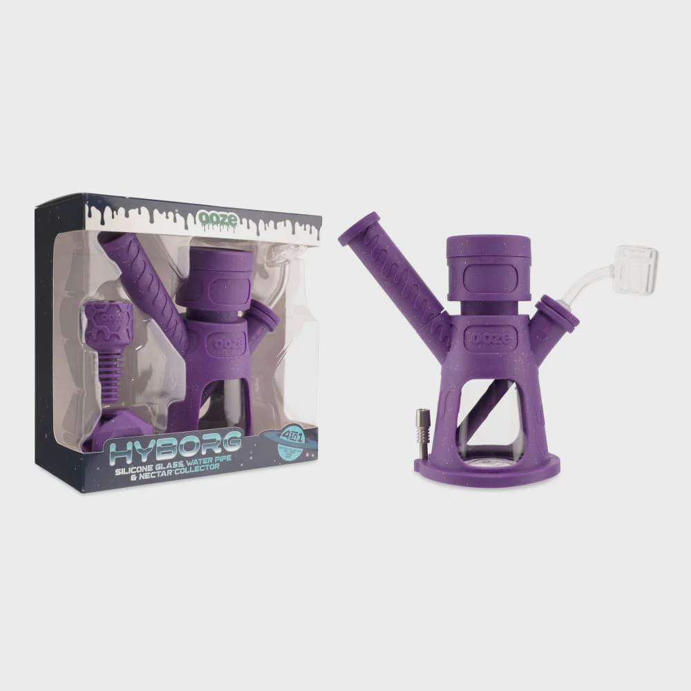 OOZE Hyborg Water Pipe & Nectar Collector 4-In-1 | Accessories