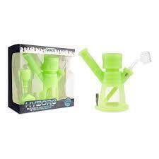 Ooze Hyborg Silicone Glass 4-in-1 Hybrid Water Pipe and Nectar Collector -