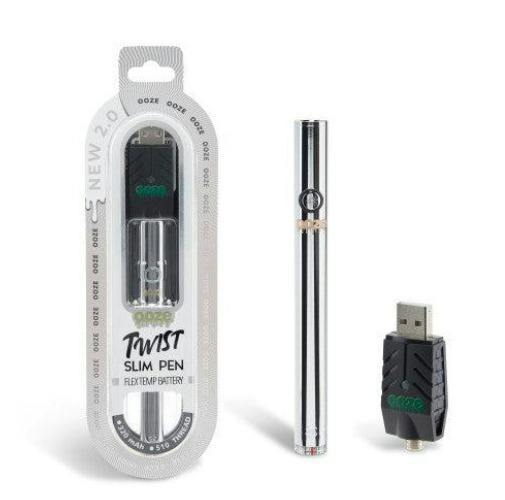 Cosmic Chrome Twist Slim 510 Battery | Batteries