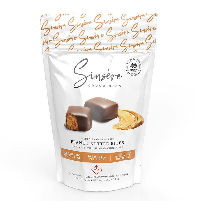 Peanut Butter Bites | Chocolates | 10pk | 10mg/ea