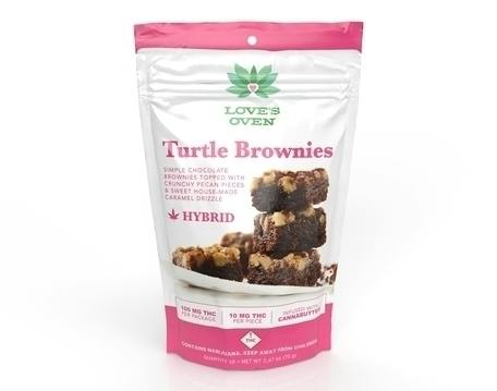 Loves Oven Brownies Turtle Baked Goods