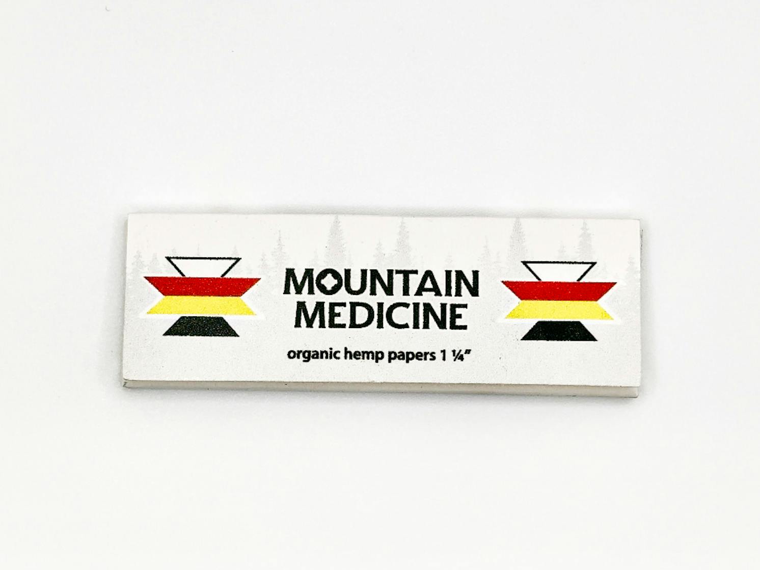 MM Rolling Paper Organic Hemp 1 1/4" | Accessories at Mountain Medicine
