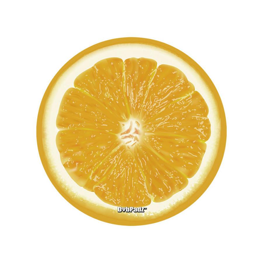 5" Orange Dab Mat by DabPadz | Dab Rigs
