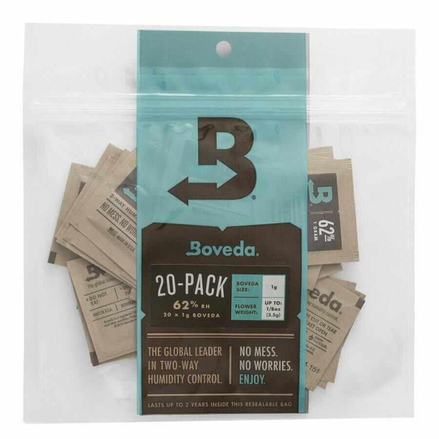 Boveda - 62% Humidity Pack 20x | Accessories