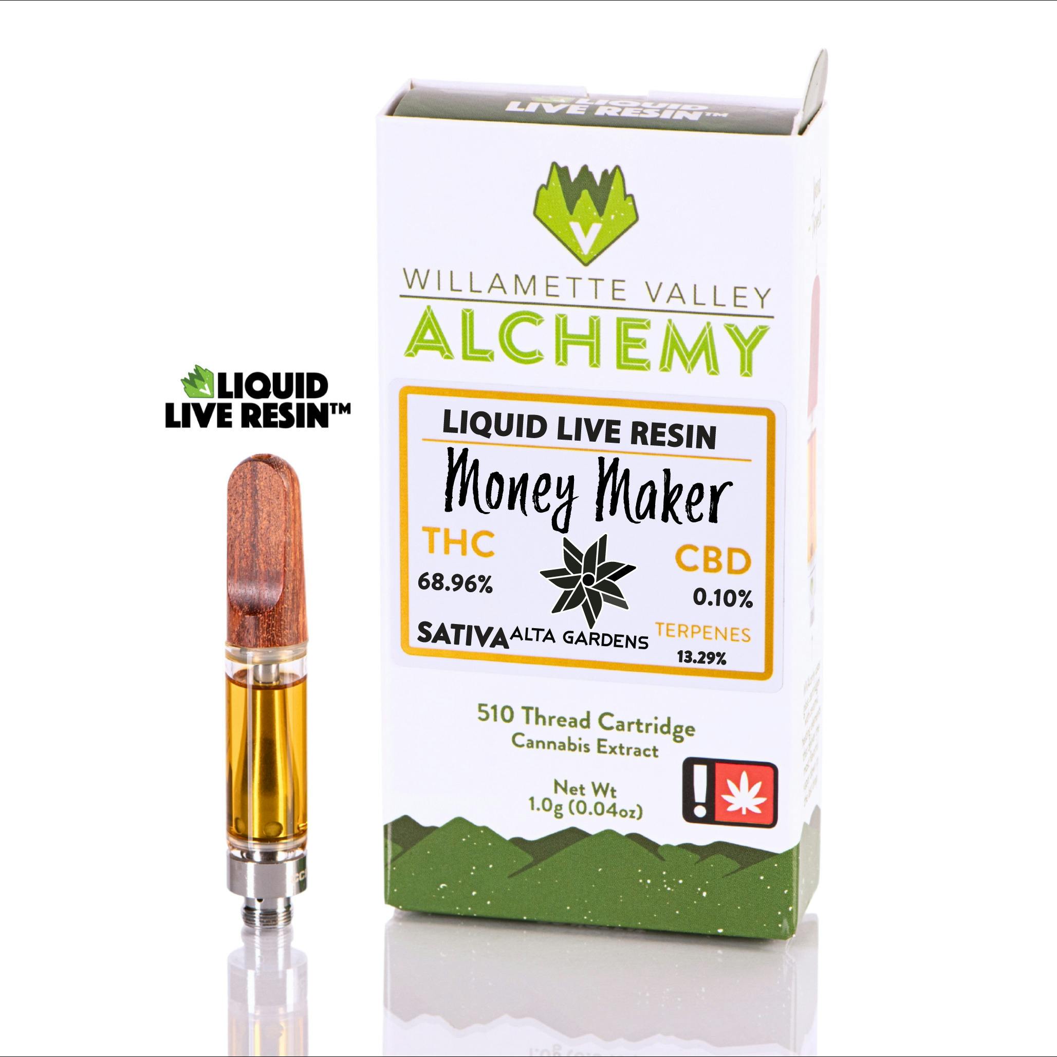 Money Maker | Cartridge | 1g by Willamette Valley Alchemy LLC