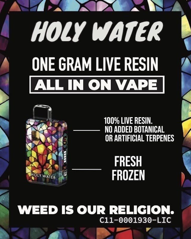 Holy Water Extracts — Orange Cream