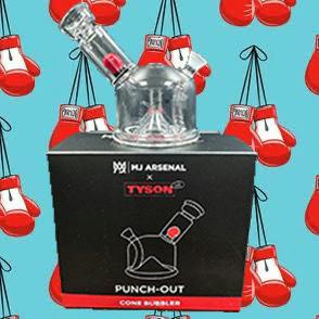 MJ Arsenal x Tyson 2.0 Punch-Out - Blunt Bubbler | Accessories