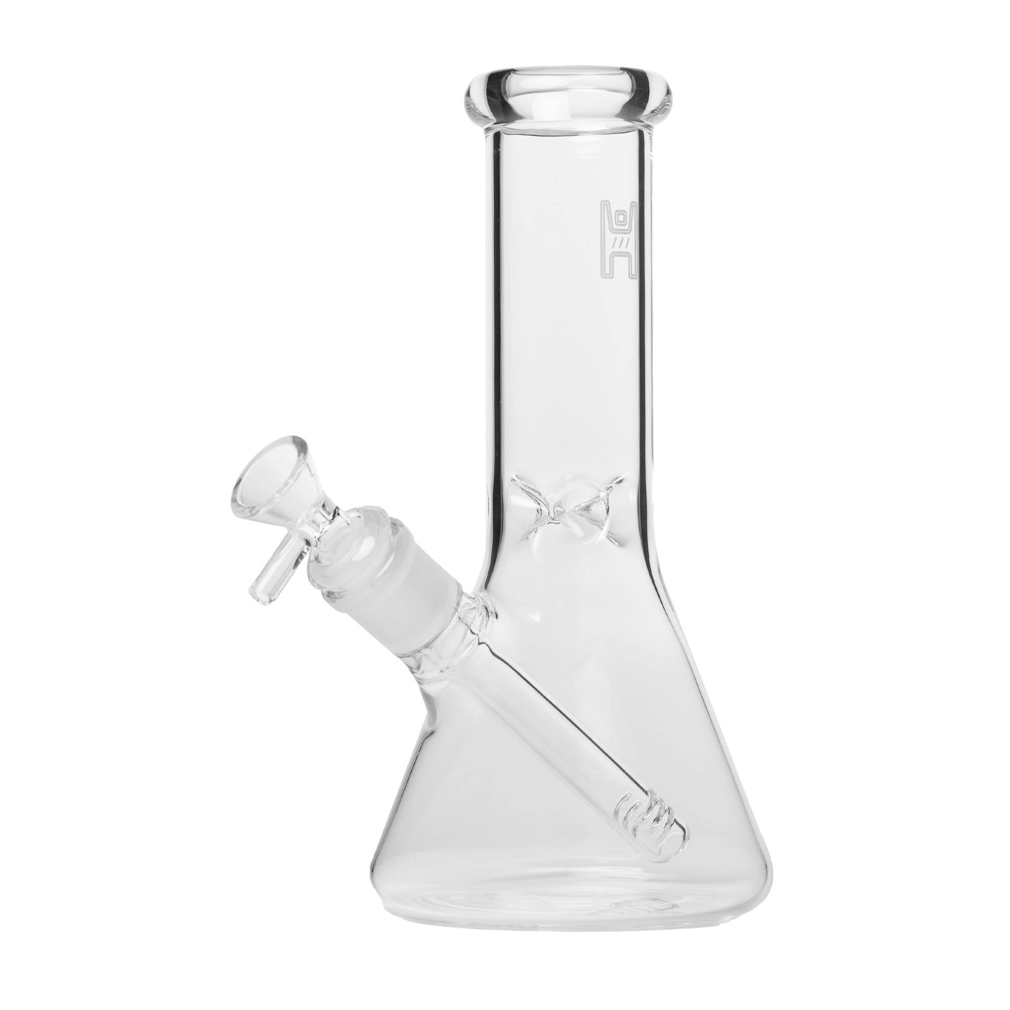 Human Grade / Clear Glass Bong 9" / 14mm | Bongs