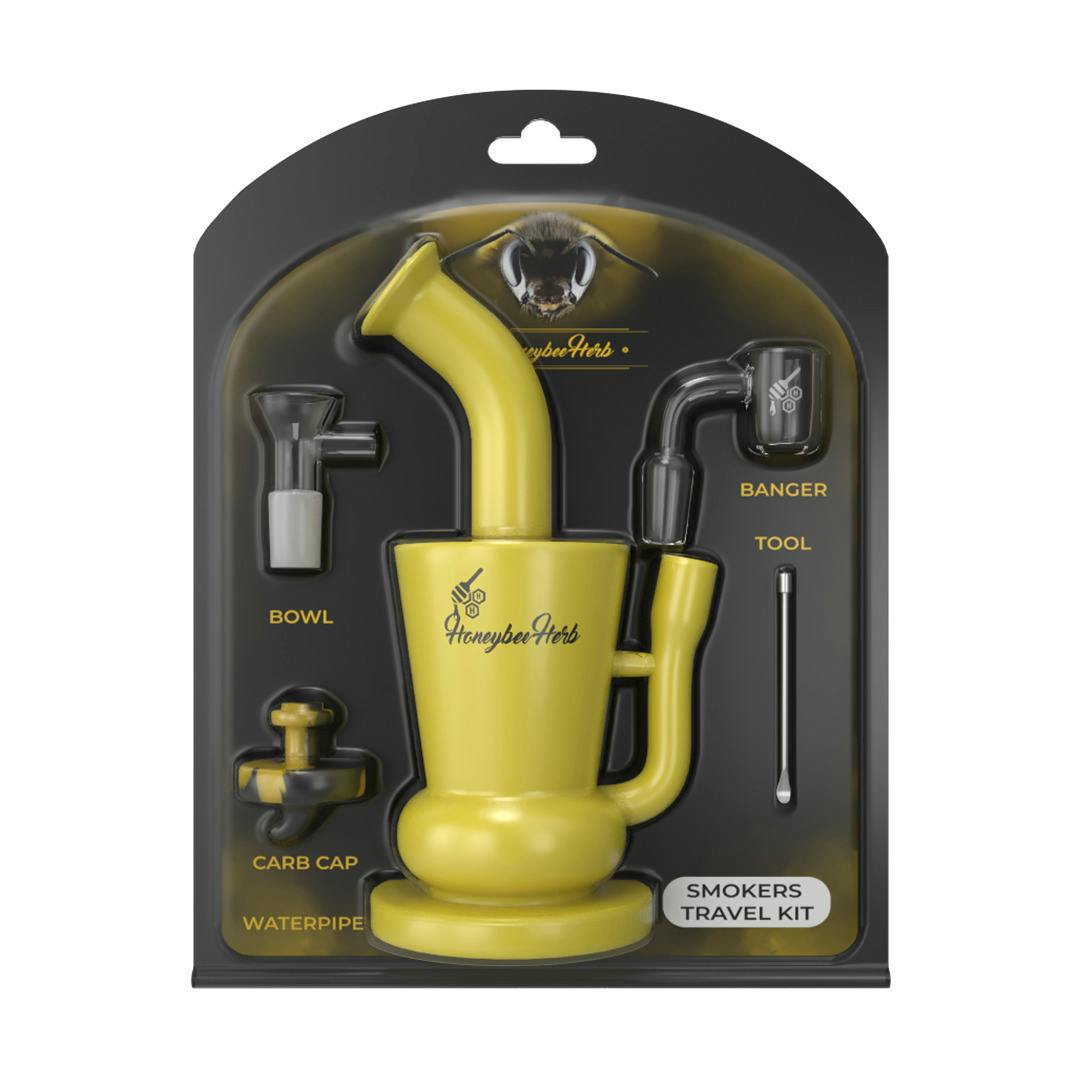Honeybee Herb: Rig Travel Kit | Yellow | Accessories