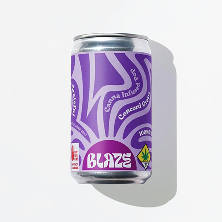 Grape Concord Grape | Non-carbonated | 100mg | 6fl oz