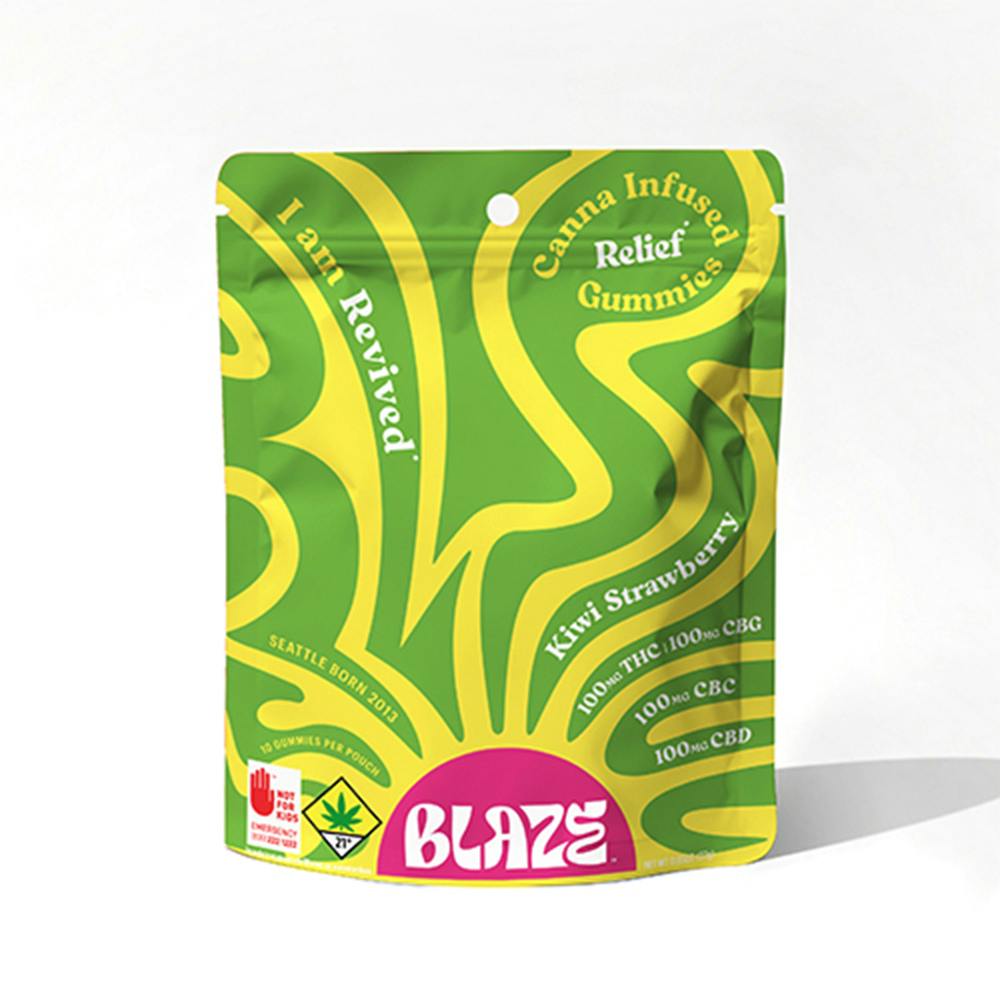 Kiwi Strawberry Gummies | Gummies | 10pk | 10mg/ea