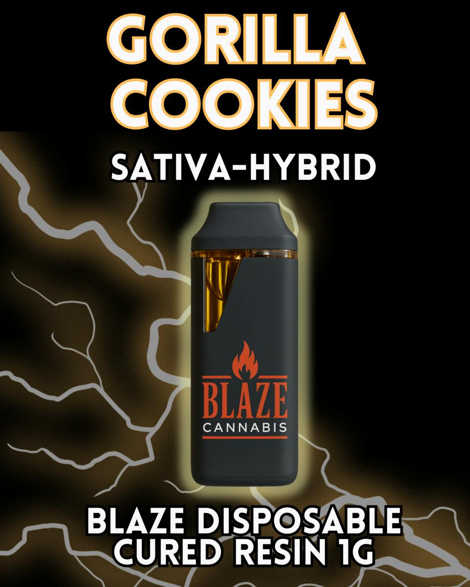 Gorilla Cookies | Disposable | 1g