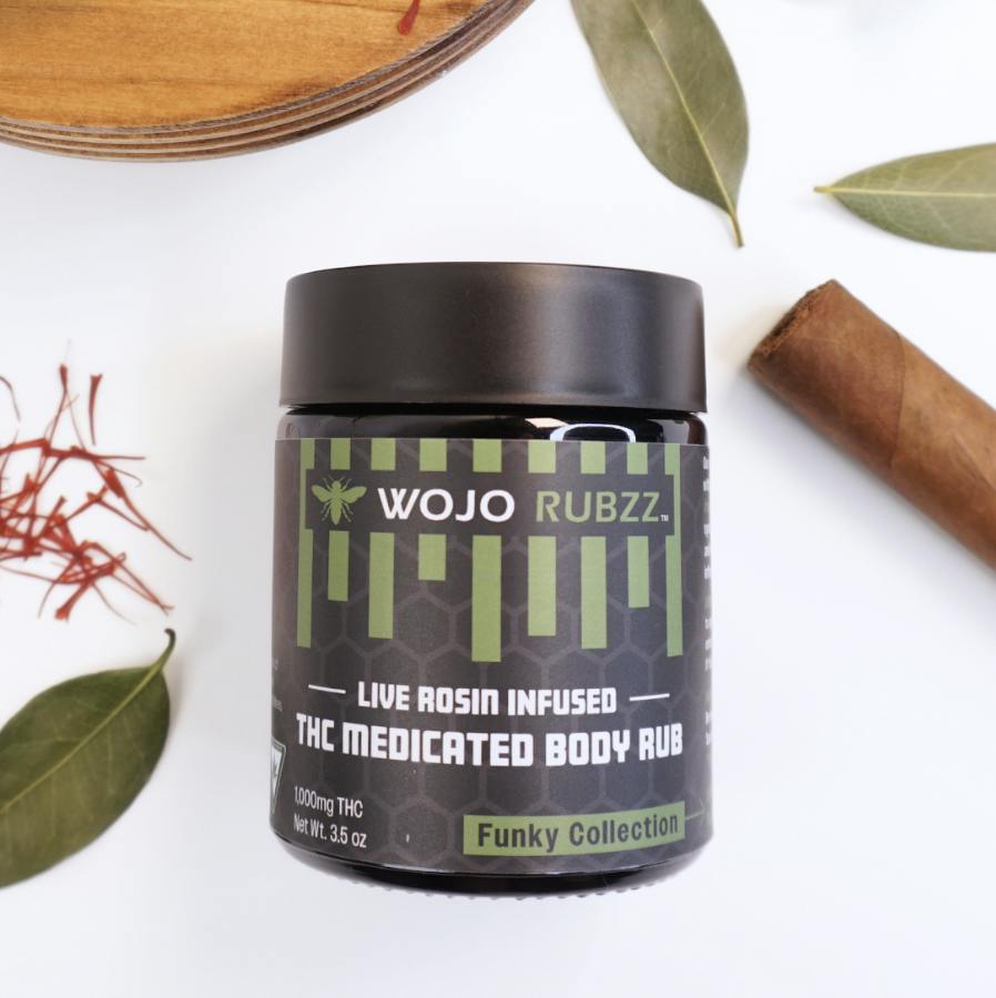 Wojo Rubzz | Funky - Live Rosin Infused Body Rub