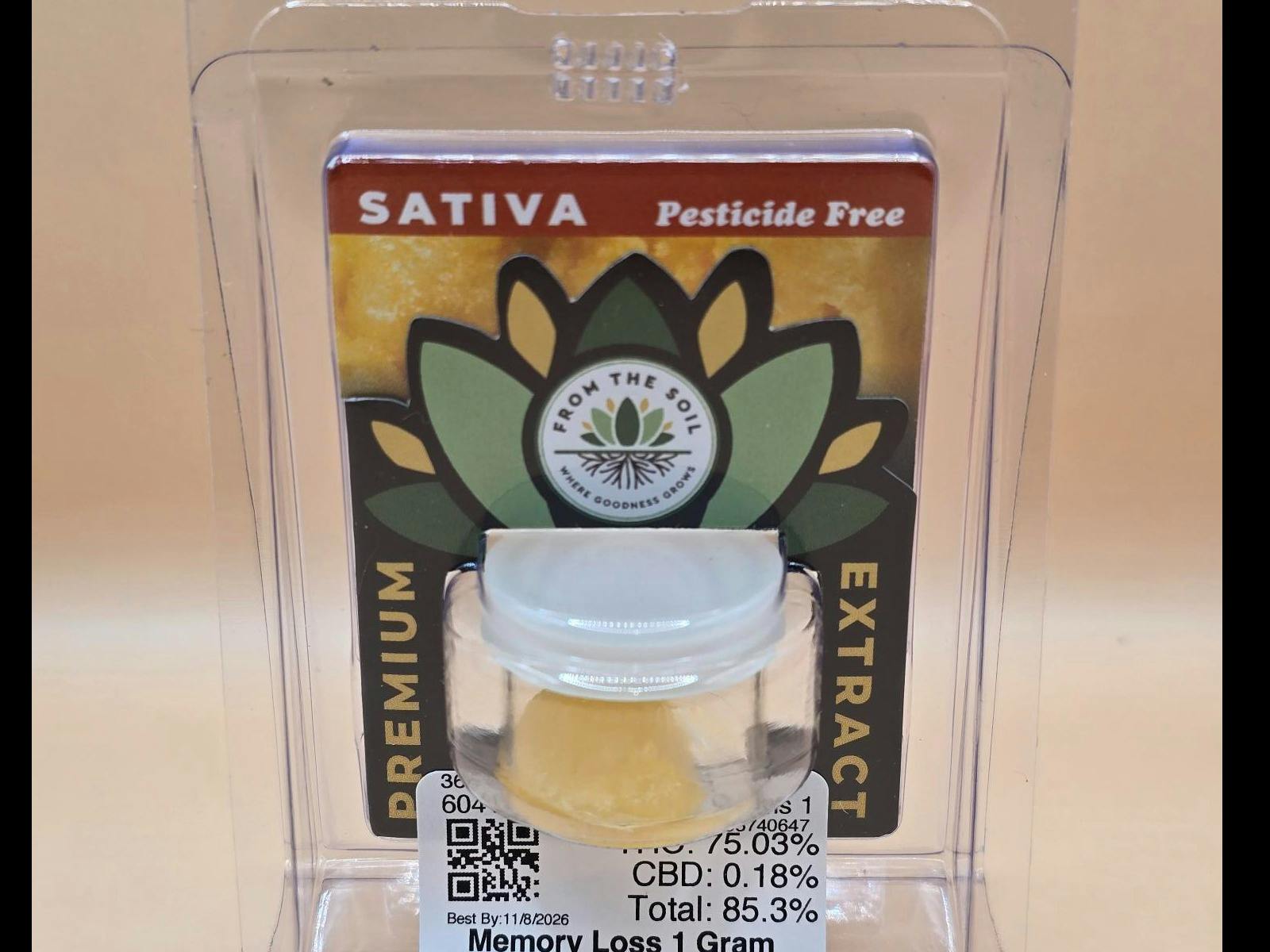 Memory Loss | Solvent | Sugar | 1g