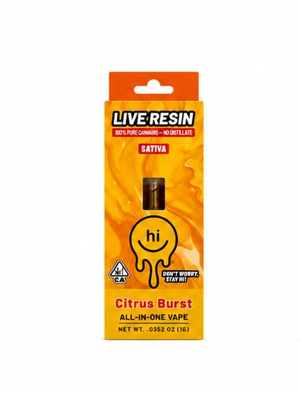 Hi Canna: Vapes- Citrus Burst