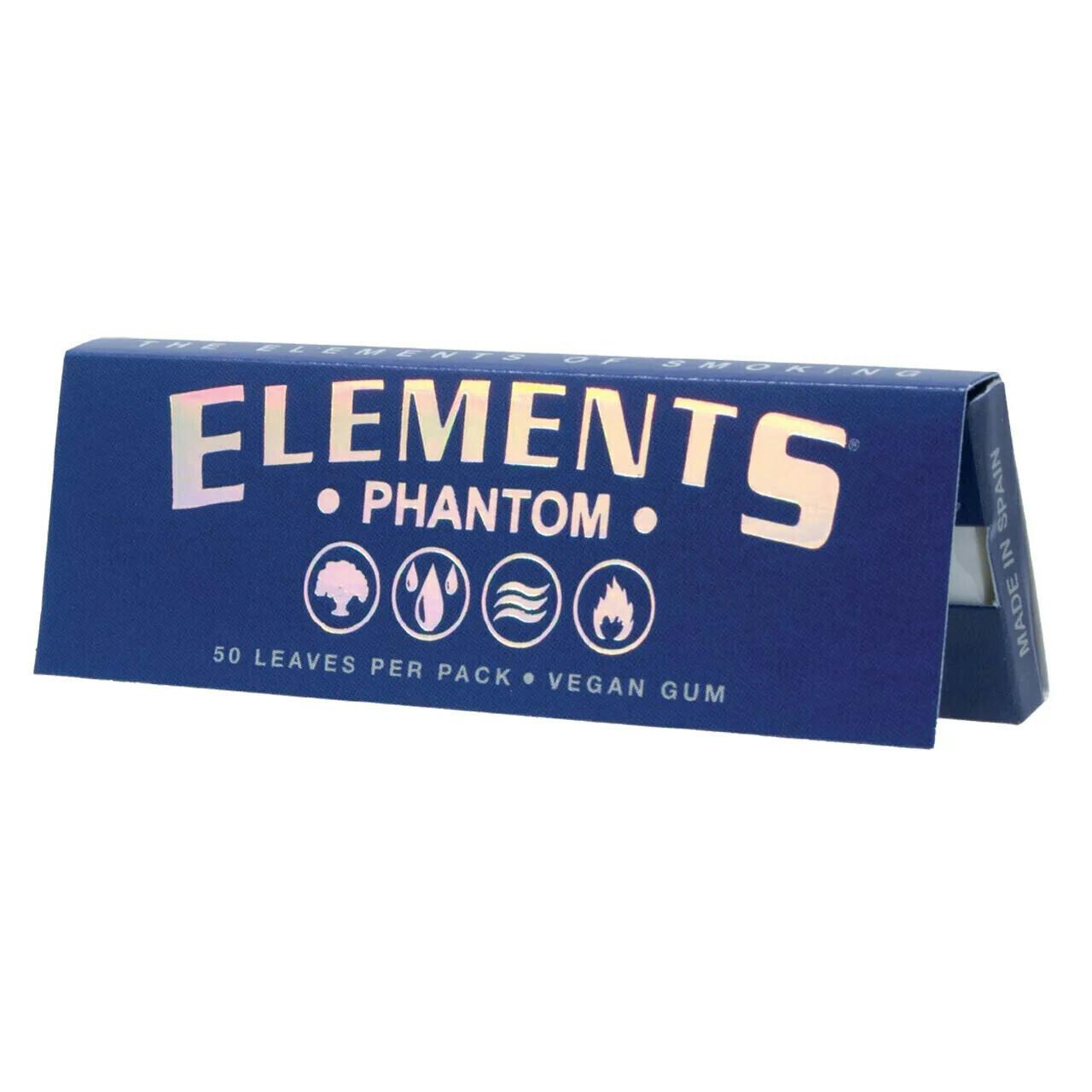 ELEMENTS [1 1/4" - PHANTOM] Rolling Papers | Accessories