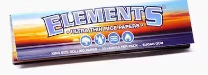 Elements Papers - Rice King Size | Accessories