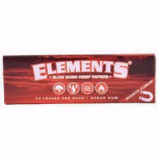 Red Slow Burning Hemp 1 1/4 Accessories