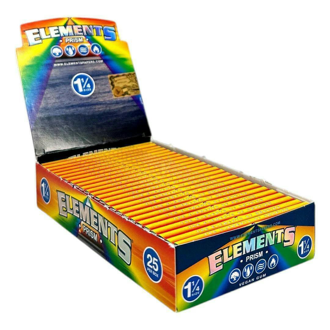 ELEMENTS - ELEMENTS - Prism 1 1/4-inch Rolling Papers - 50-Leaf Pack | Acce