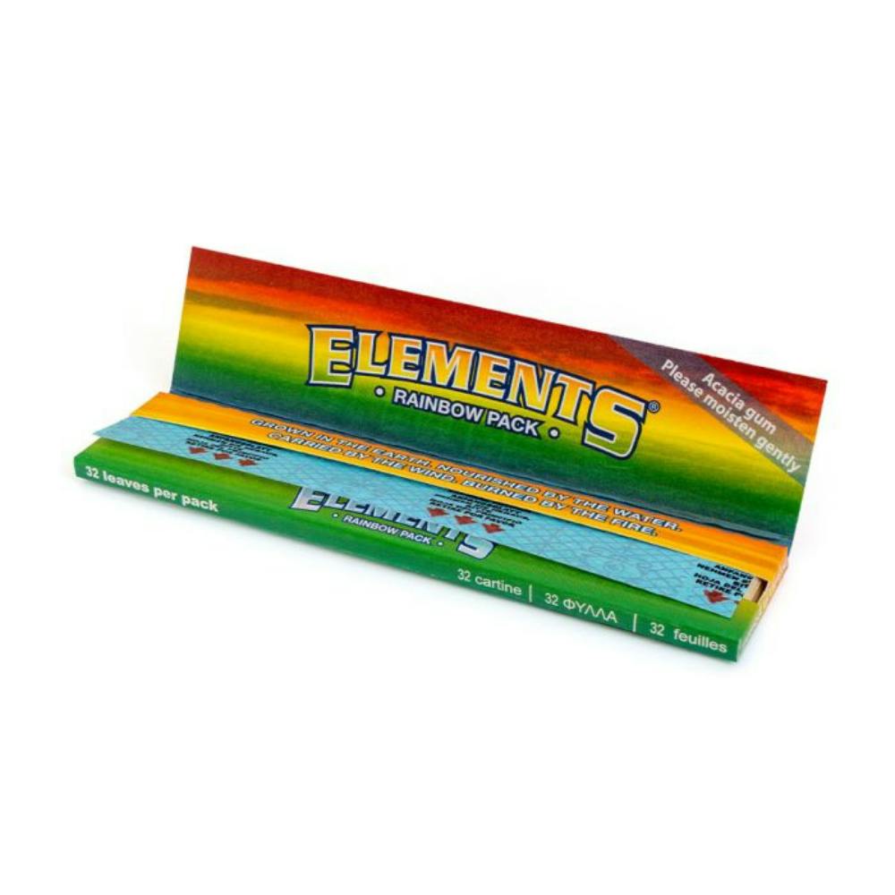 Elements Rainbow Papers - King Size | Accessories