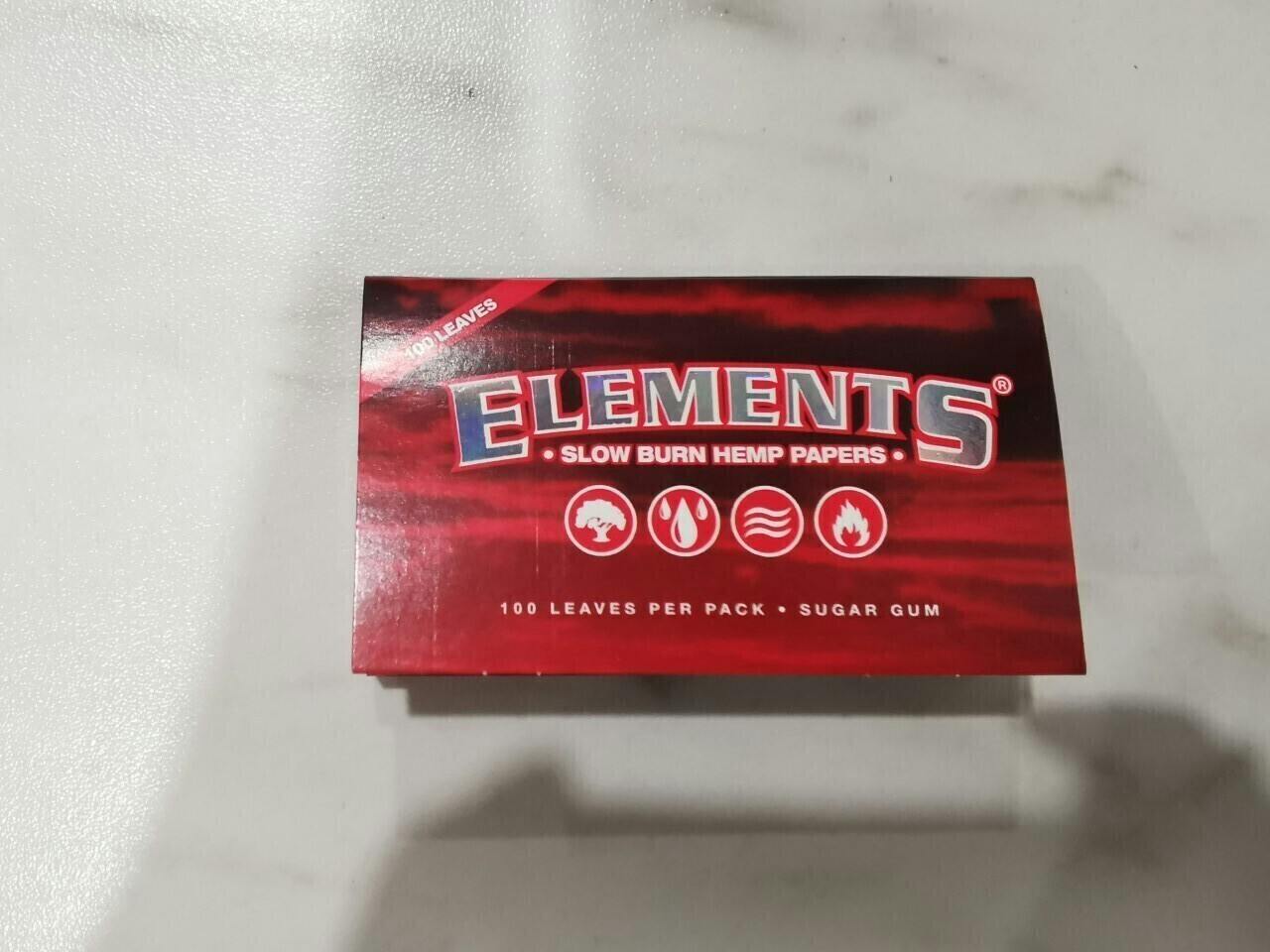 Elements - Slow Burn Hemp Papers - "1.25""" | Accessories