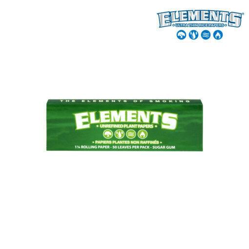 Rice Rolling Papers - Green - 11/4" | Accessories | Rolling Papers