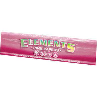 Elements Pink Rice Papers King Size 50ct | Accessories