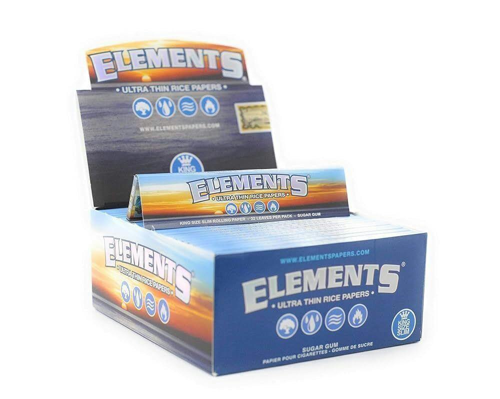 Elements | Ultra Thin Papers | King Size | Accessories