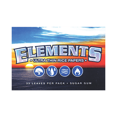 Elements Connoisseur Rolling Papaers W/ Tips | Accessories
