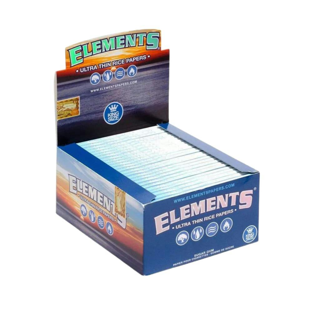 Elements Rice KS Regular (Not Slim) Rolling Papers | Accessories