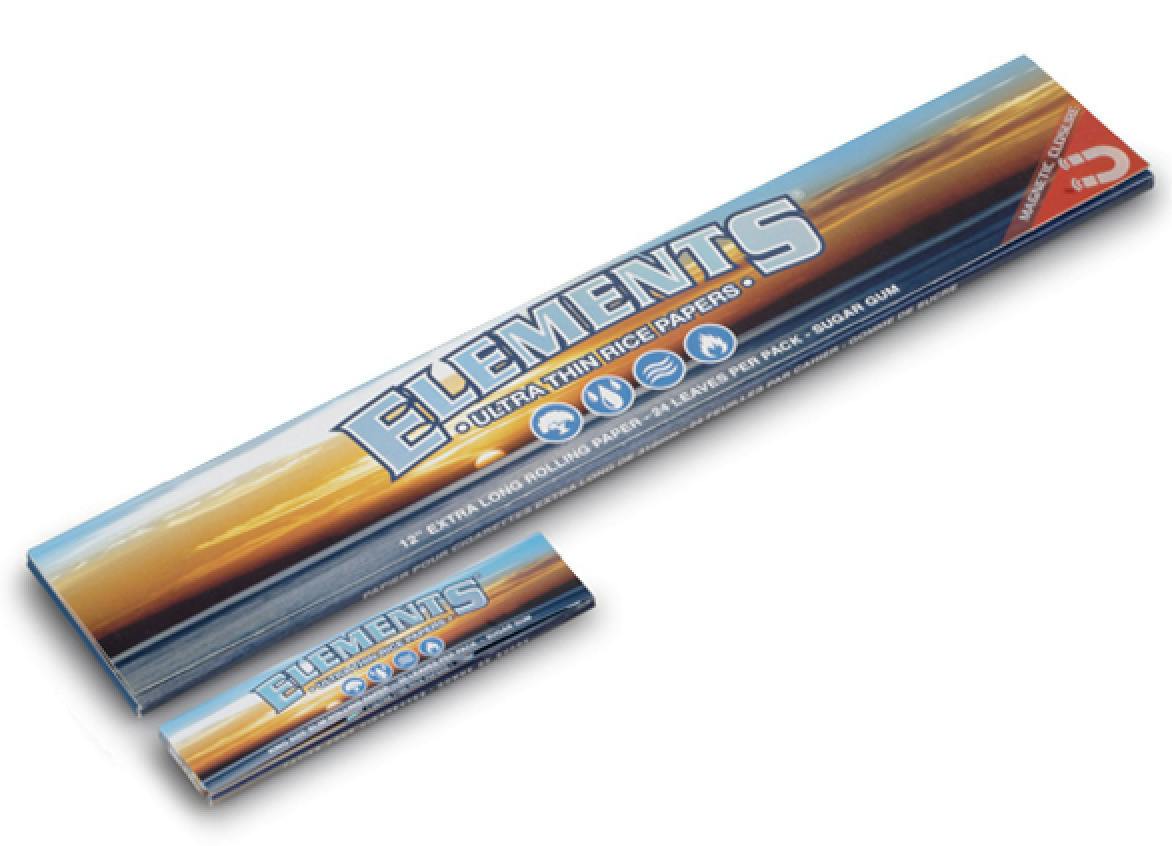 Elements Ultra Thin 12" Extra Long Rice Papers | Accessories