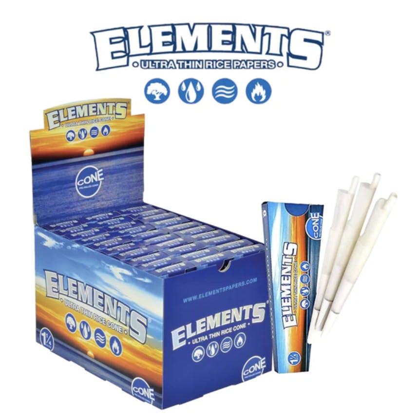 Elements Cone Ultra Thin 1 1/4 6pk | Accessories