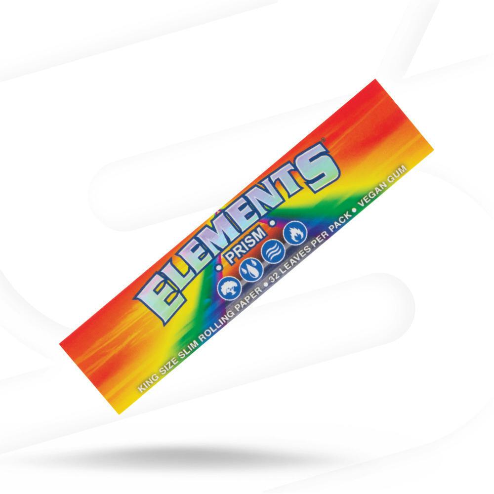 Elements Rolling Paper | Prism | King Size Slim | Accessories