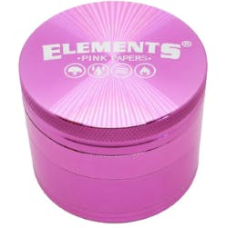 Elements Pink 4pc Aluminium Grinder | Grinders