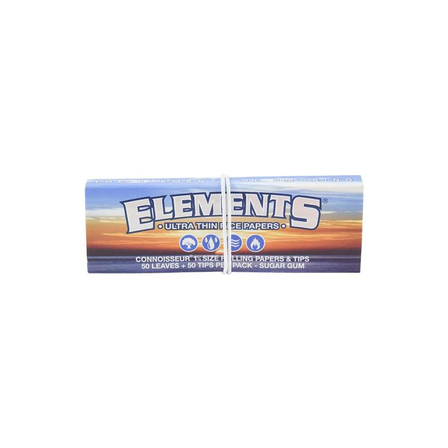 Element Rolling Papers - Connoisseur Papers + Tips | Accessories