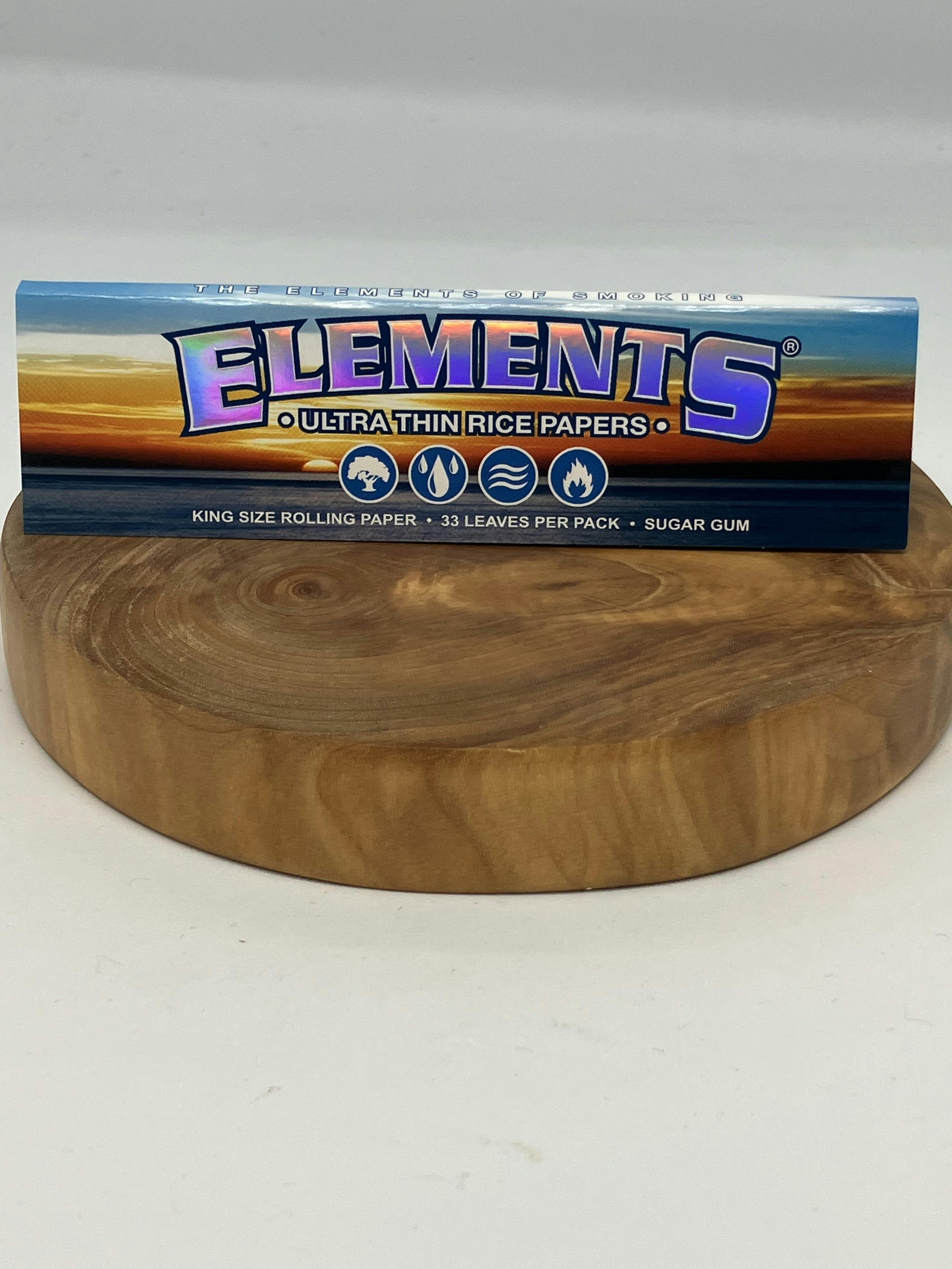 Elements Ultra Rice Paper 1 1/2 | Accessories at Star Buds Medical Cannabis Dispensary Greenwood