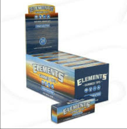 Element Gummed Perforated Tips Booklet | Accessories