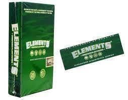 Elements - Green Rolling Papers 1.25 | Accessories