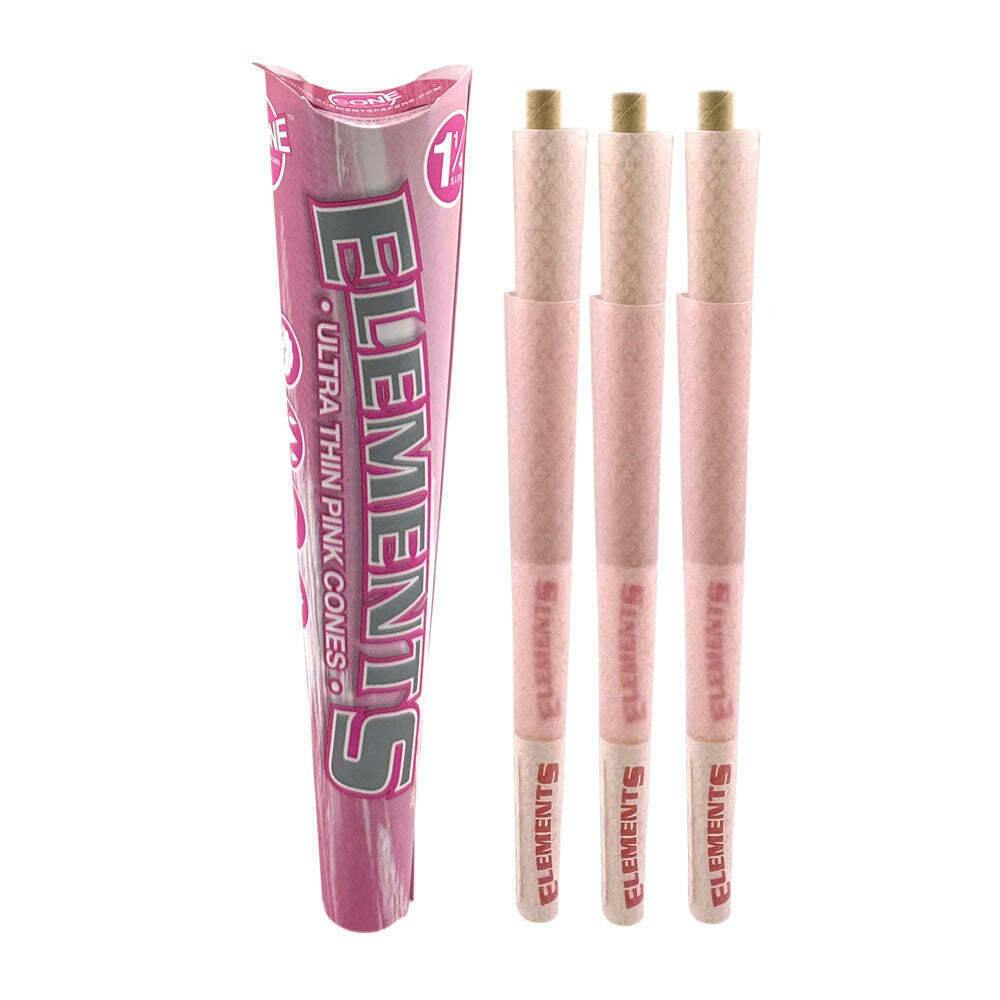 PINK 1 1/4" Pre-rolled Cone | Accessories
