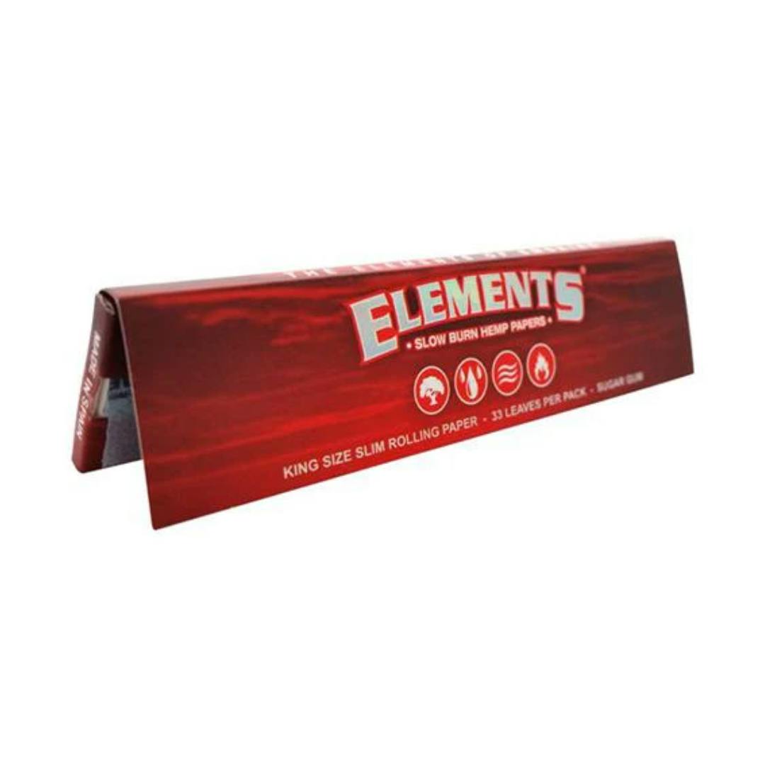 Elements| Red Paper| King Size | Accessories