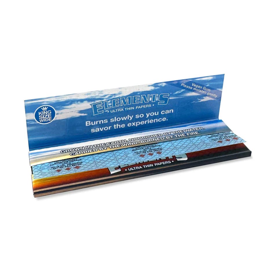 Elements | Papers / Rolling Supplies | - Ultra Thin King Size Wide Rolling