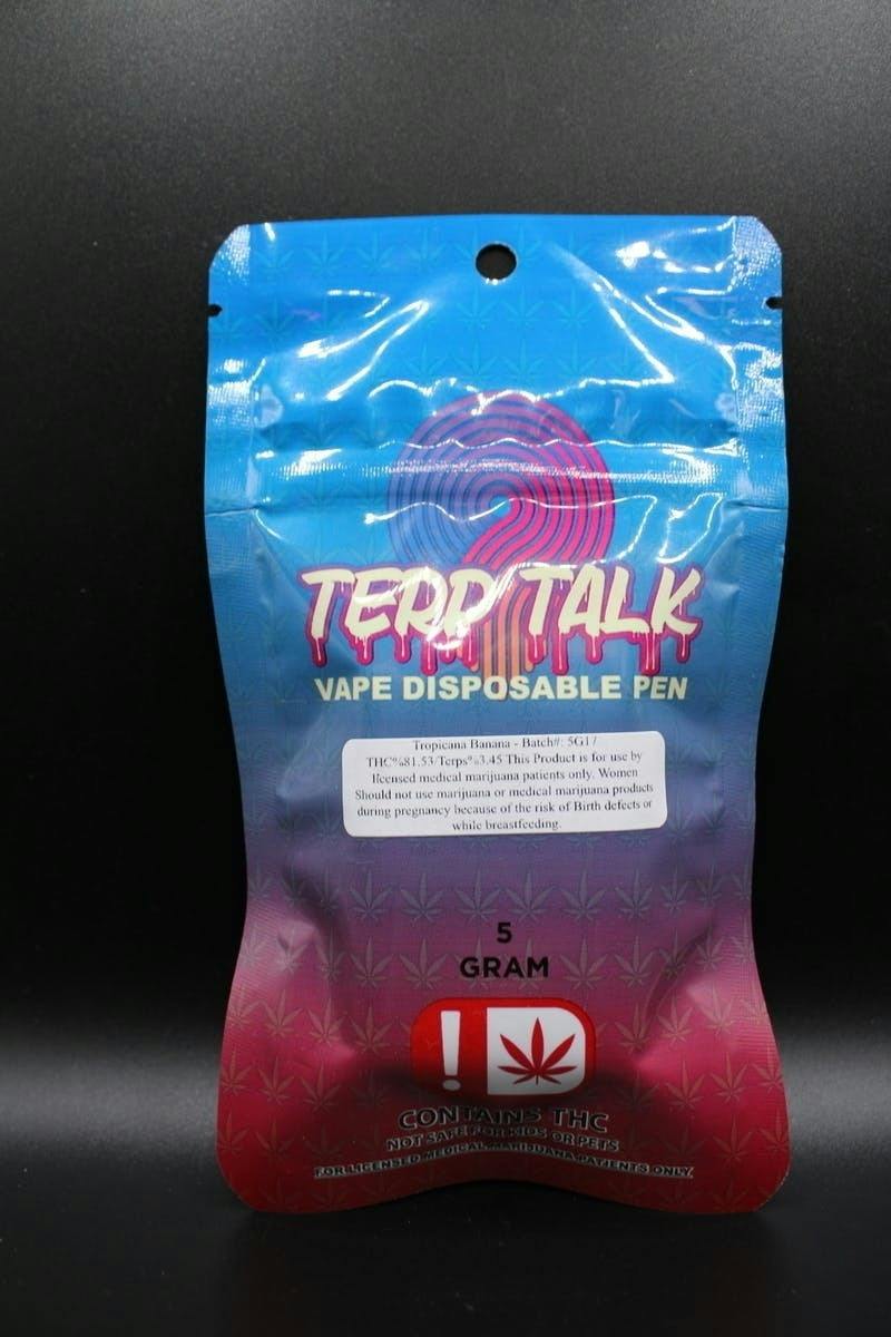 Terp Talk | Tropicana Banana | Disposable | 5g by Terp Talk