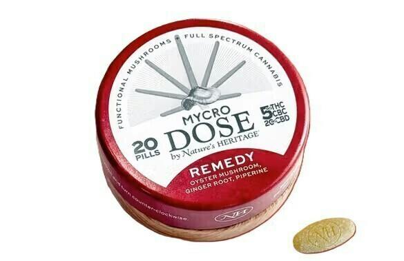 Remedy Mycro Dose Pills | 20pk | 5mg/ea by Nature's Heritage