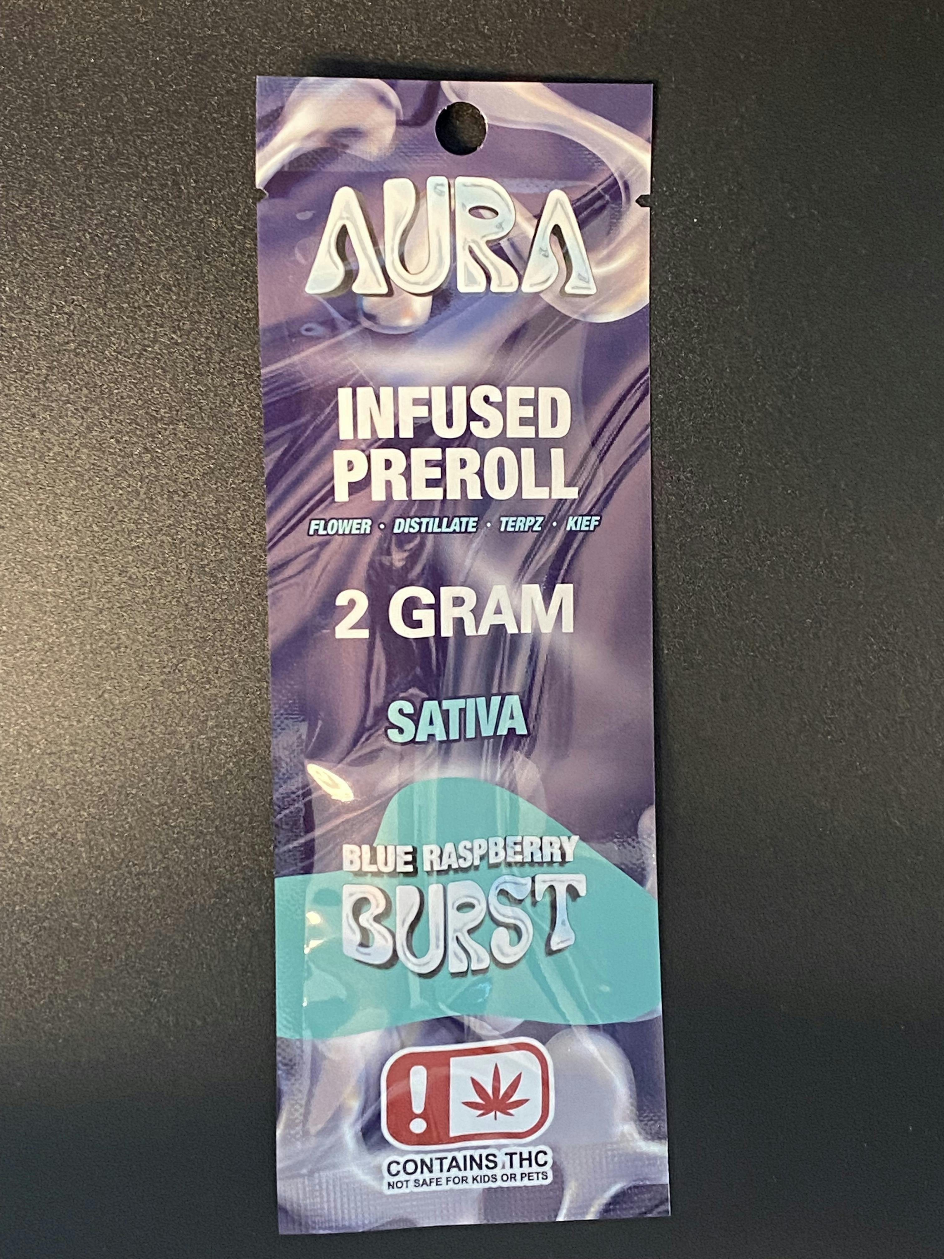 Blue Raspberry Burst | Infused Blunts | 2g