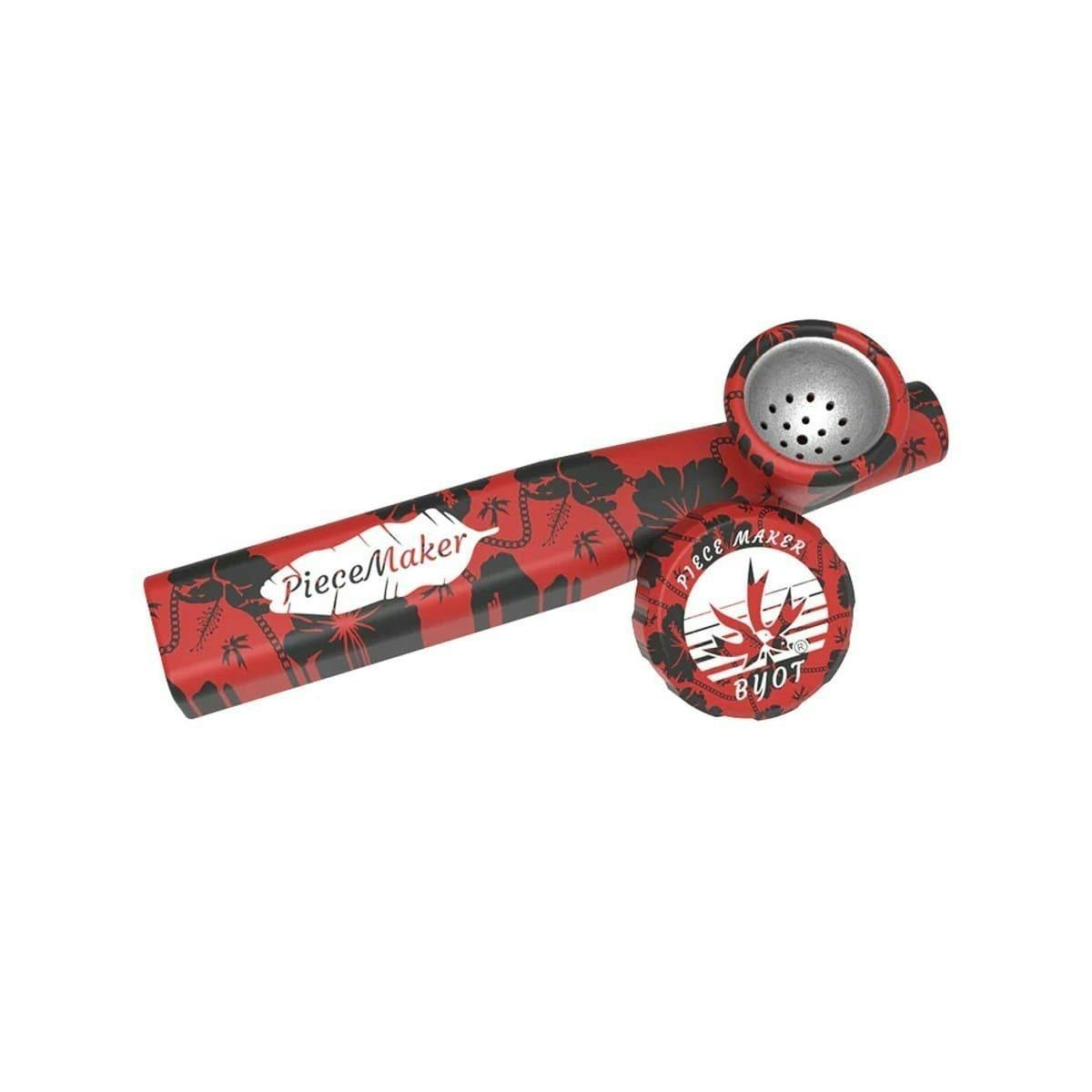 PieceMaker Kazili Pipe - 2023 Tropcanna Series | Hibiscus Red Camo | Pipes