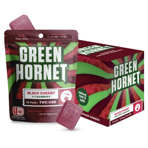 Black Cherry Gummies | Gummies | 10pk | 10mg/ea