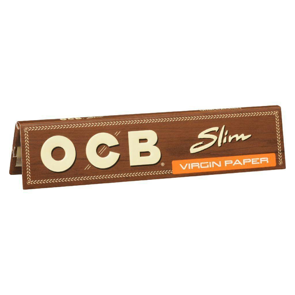 Ocb Virgin Unbleached Slim And Accesso