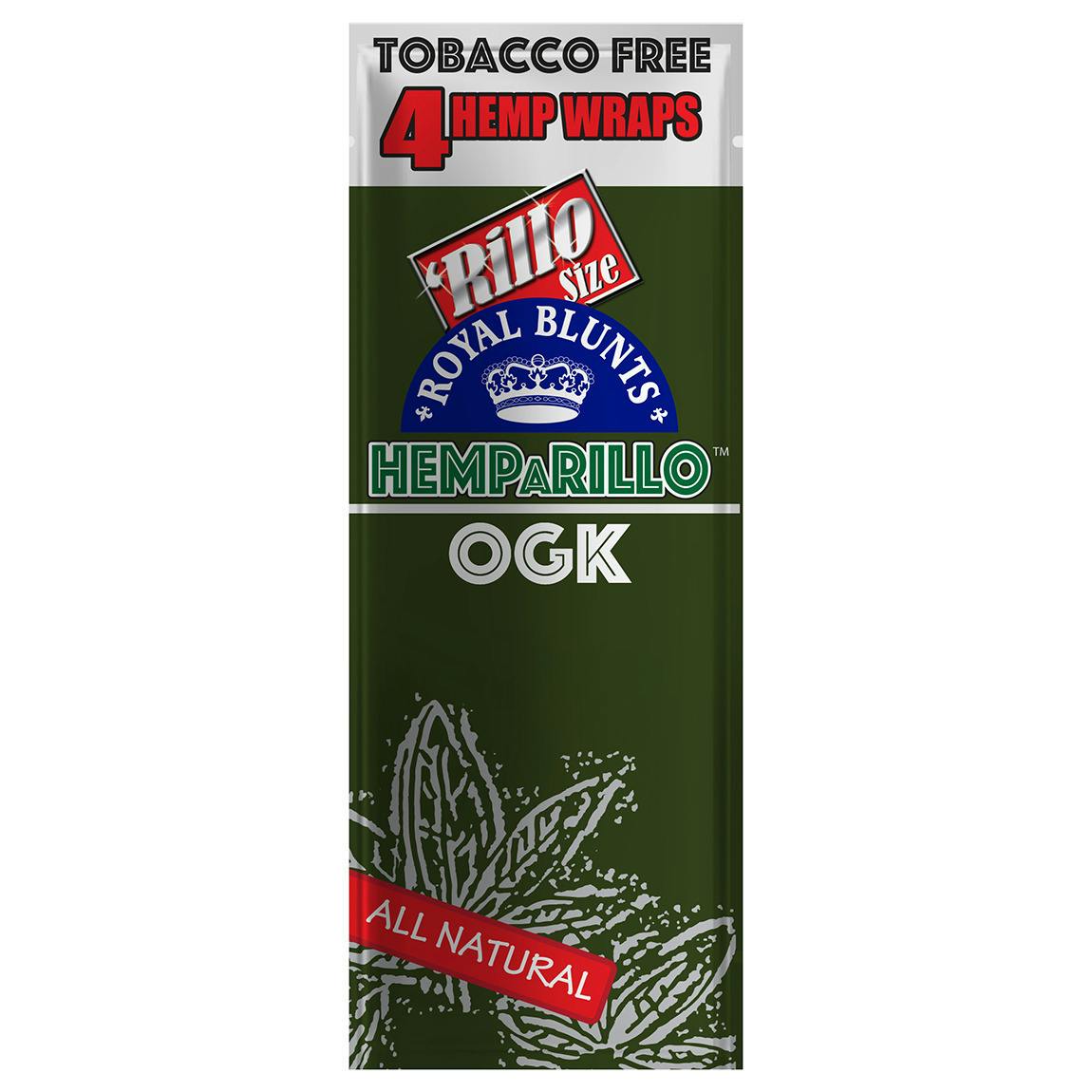 4pk Hemparillo OGK Hemp Wraps | Accessories